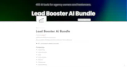 Lead Booster AI Bundle gallery image