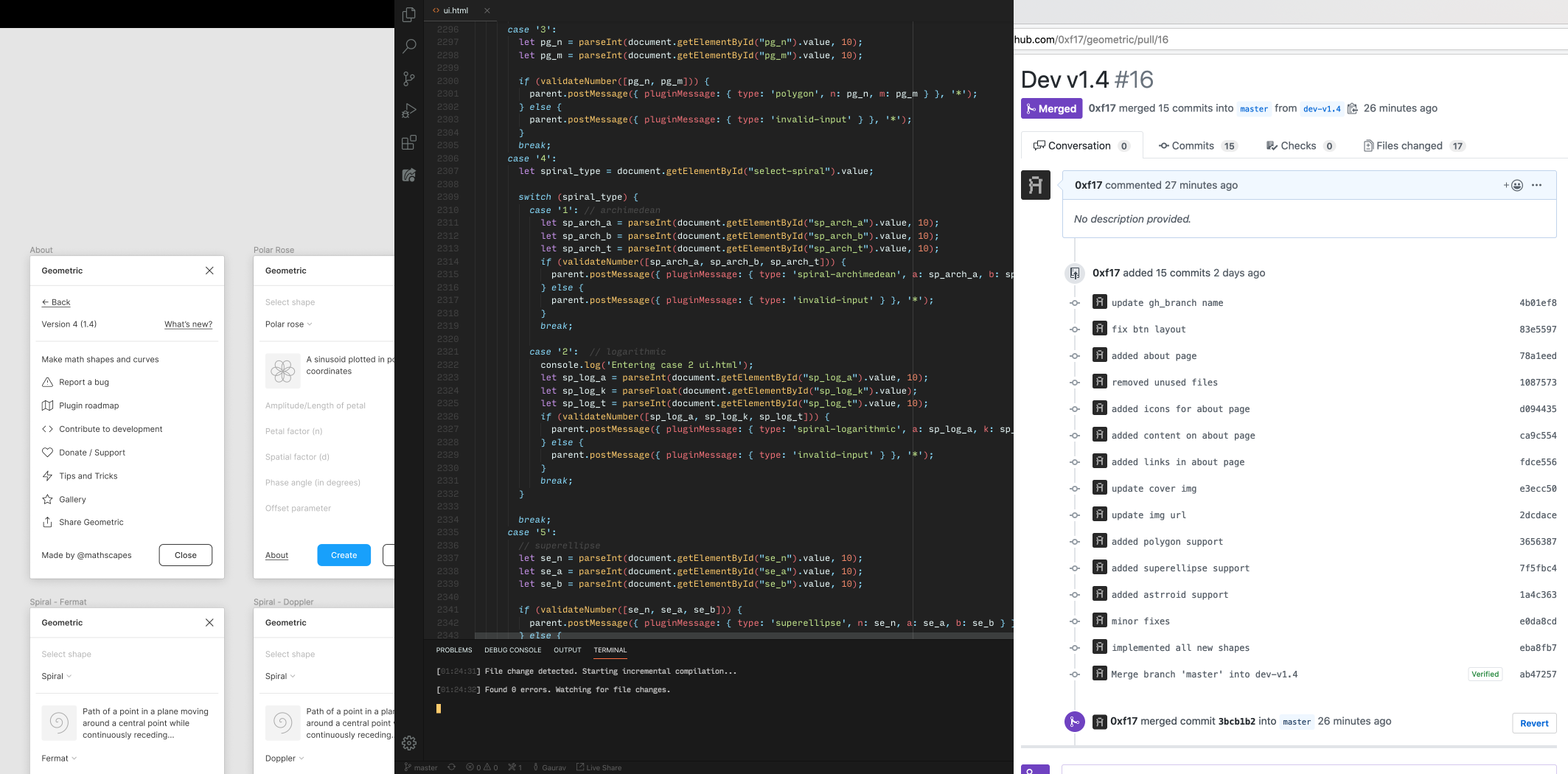 Geometric gallery image