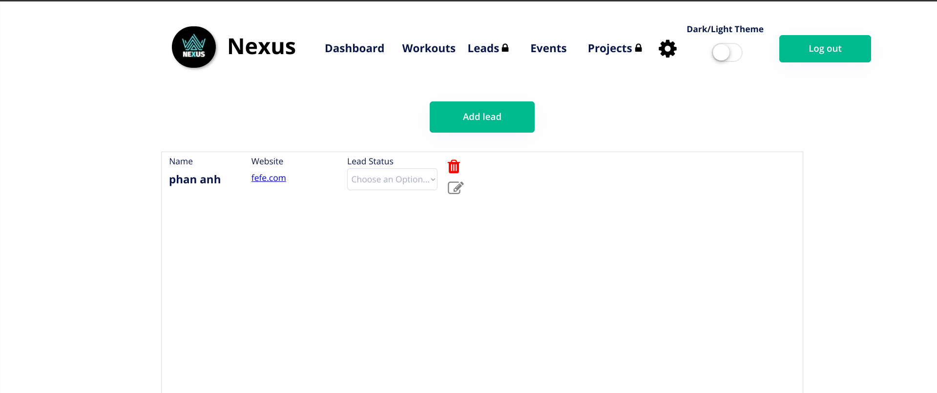 Nexus CRM für Personal Trainer Medien 7