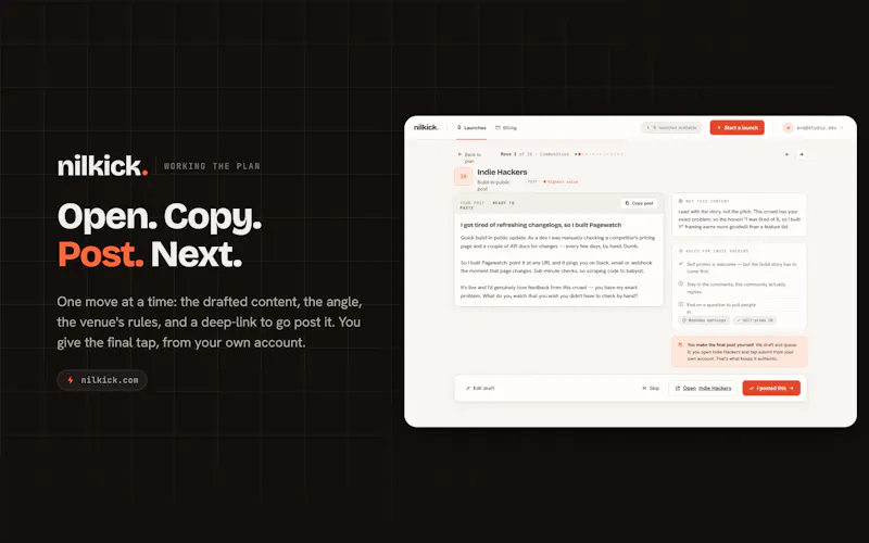 Nilkick screenshot 3