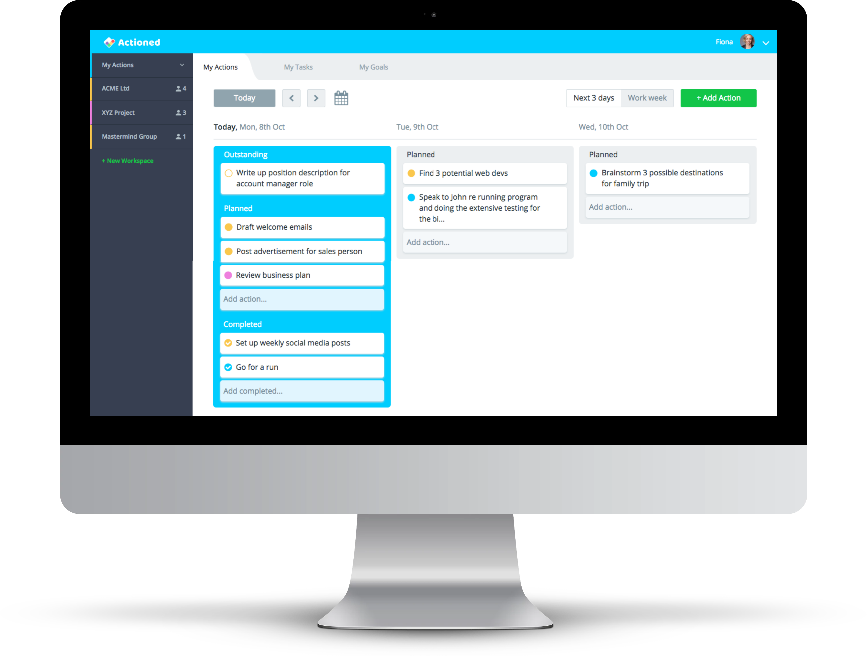 Actioned gallery image