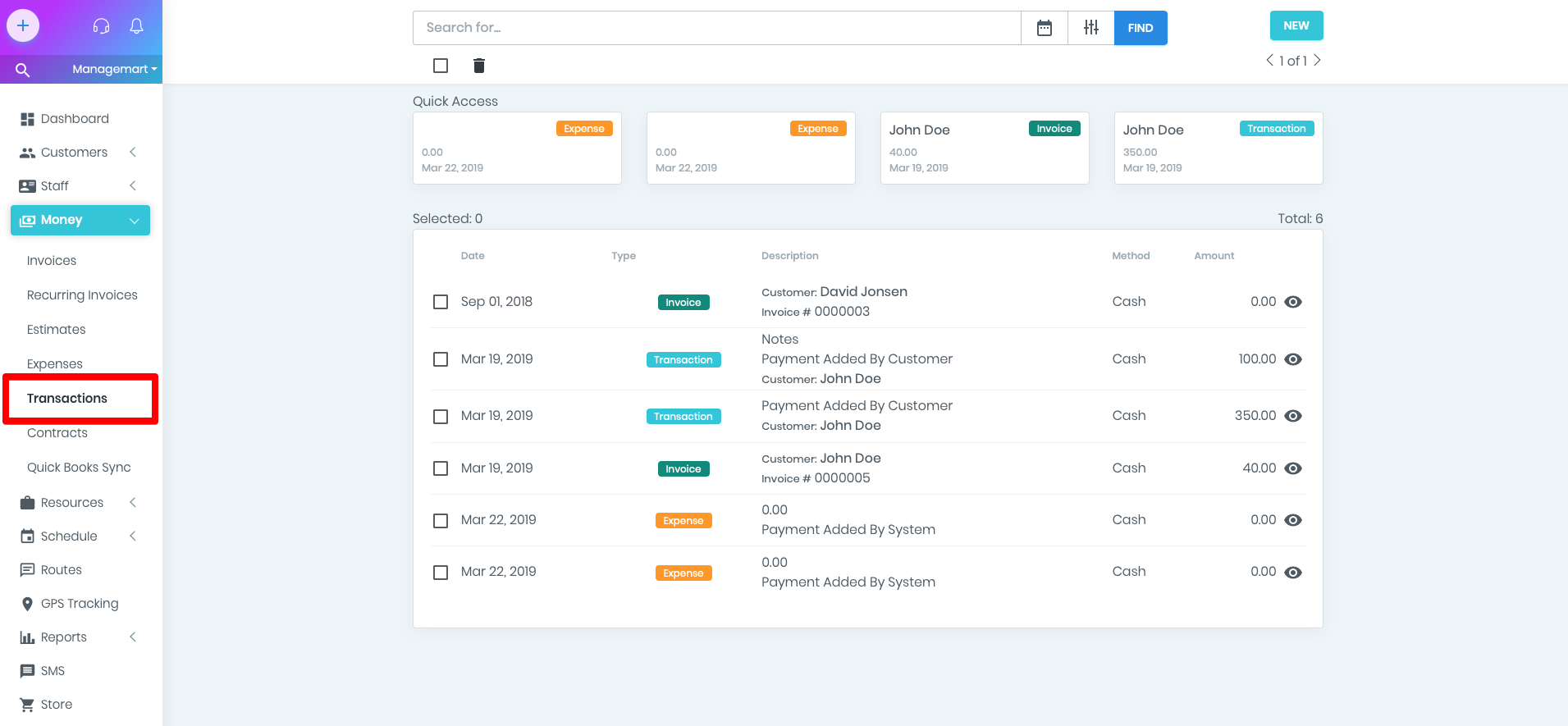 Managemart - Cloud Service Management Software gallery image