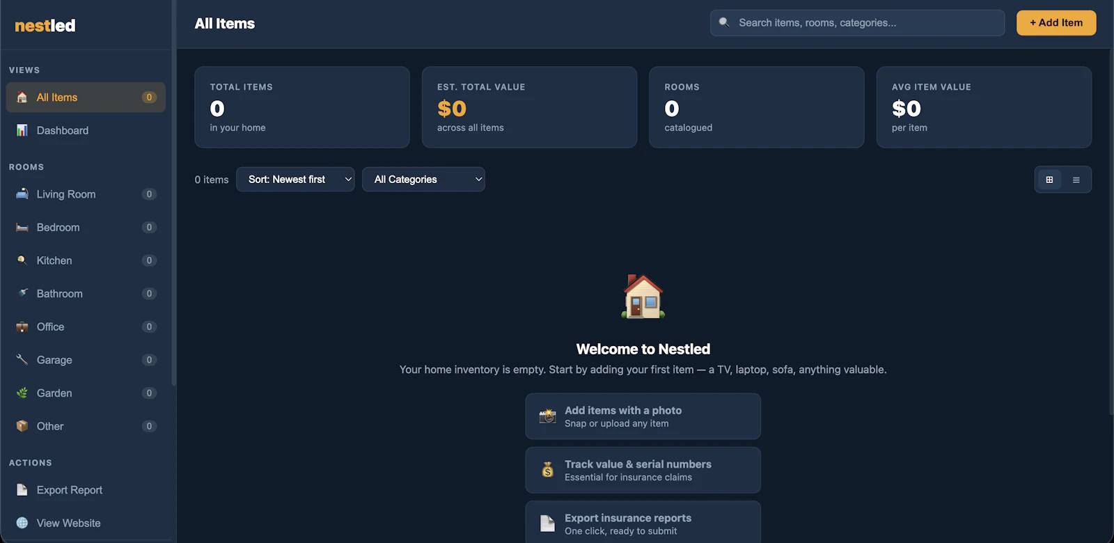 Nestled screenshot 2