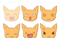 Himi the Cat Stickers for GBoard media 3