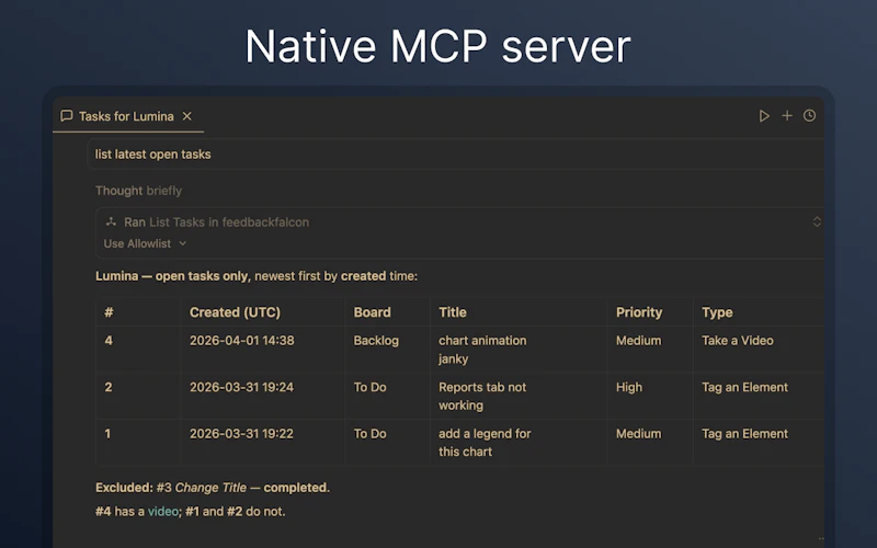 FeedbackFalcon screenshot 4