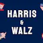 Harris Walz Yard Sign