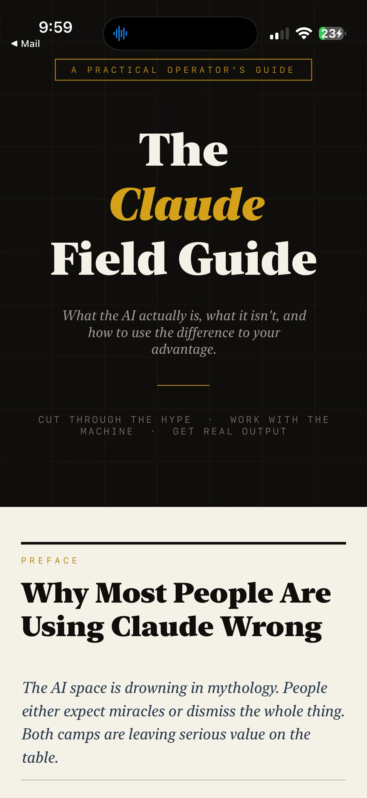 Claude | Field Guide on Apple App Store gallery image