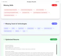 ATS Resume and LinkedIn Optimizer gallery image