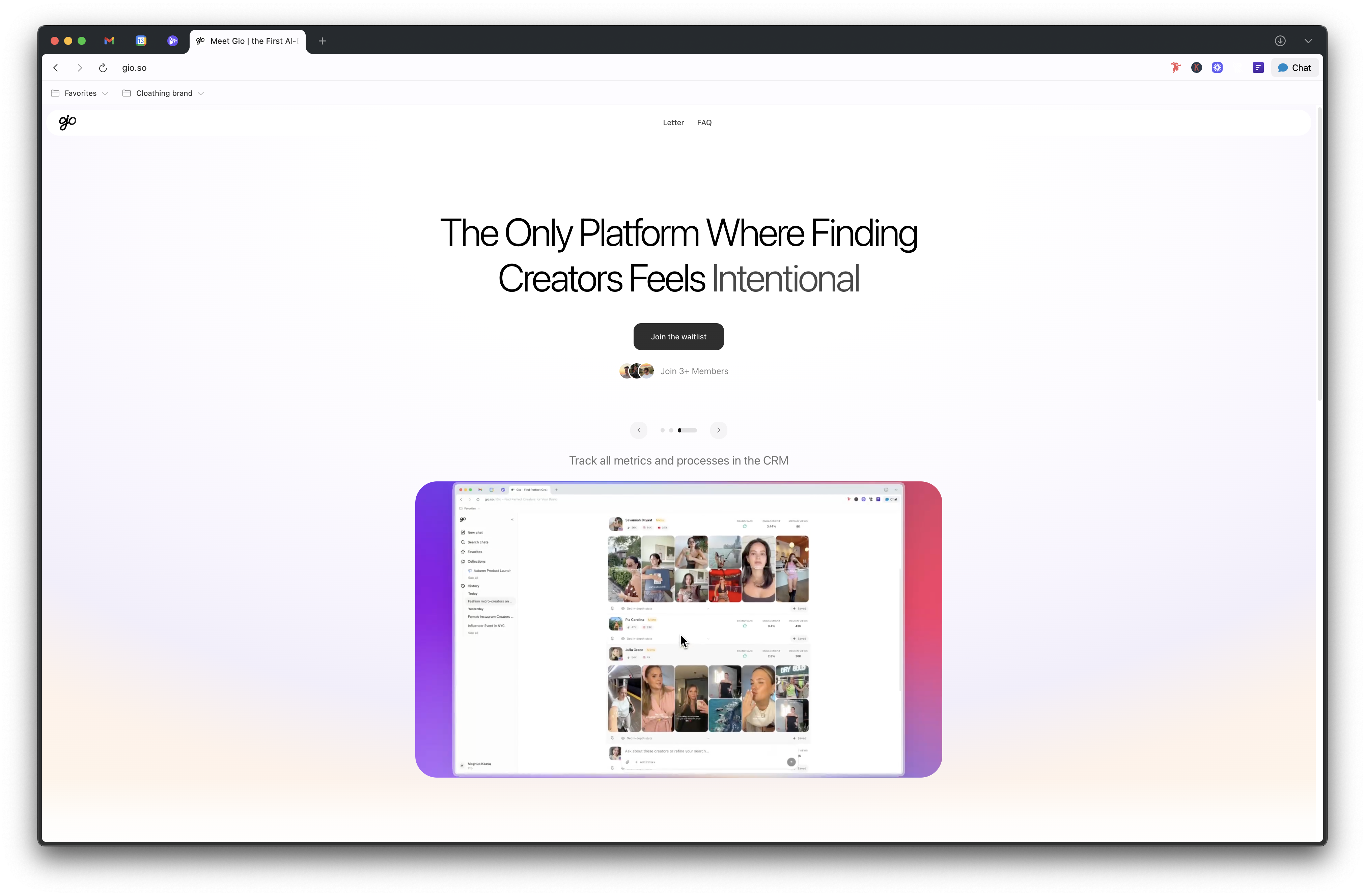 Media Gio - Enjin Carian Influencer Powered AI Pertama 2