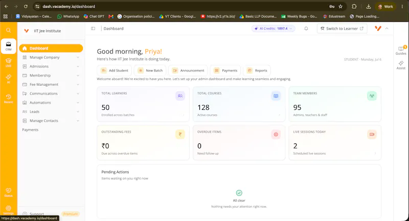 Vacademy screenshot 3
