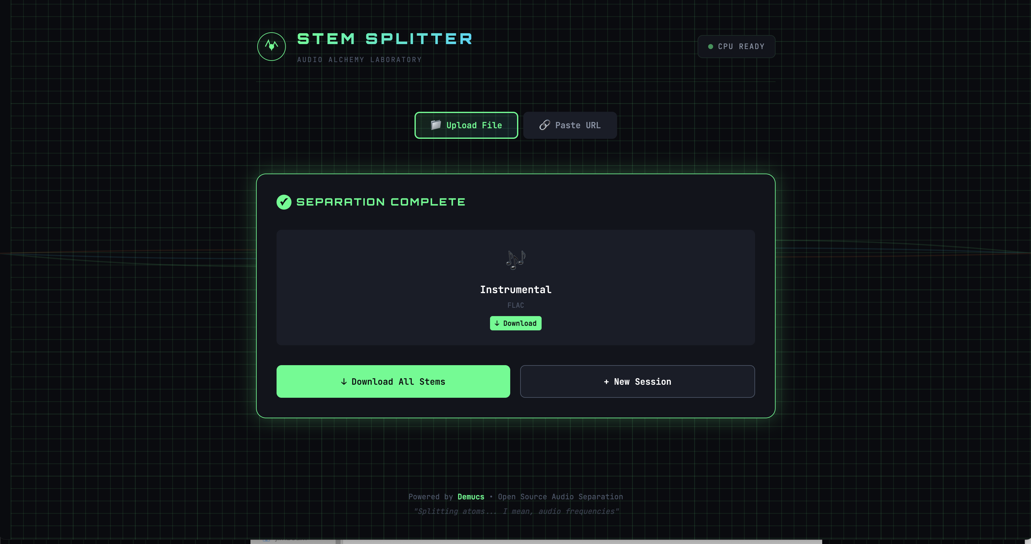 STEMSPLITTER gallery image