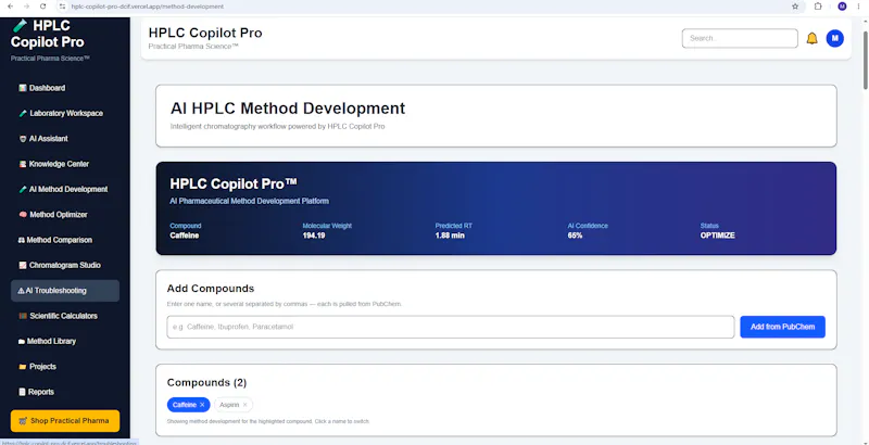 HPLC Assist Pro screenshot 8