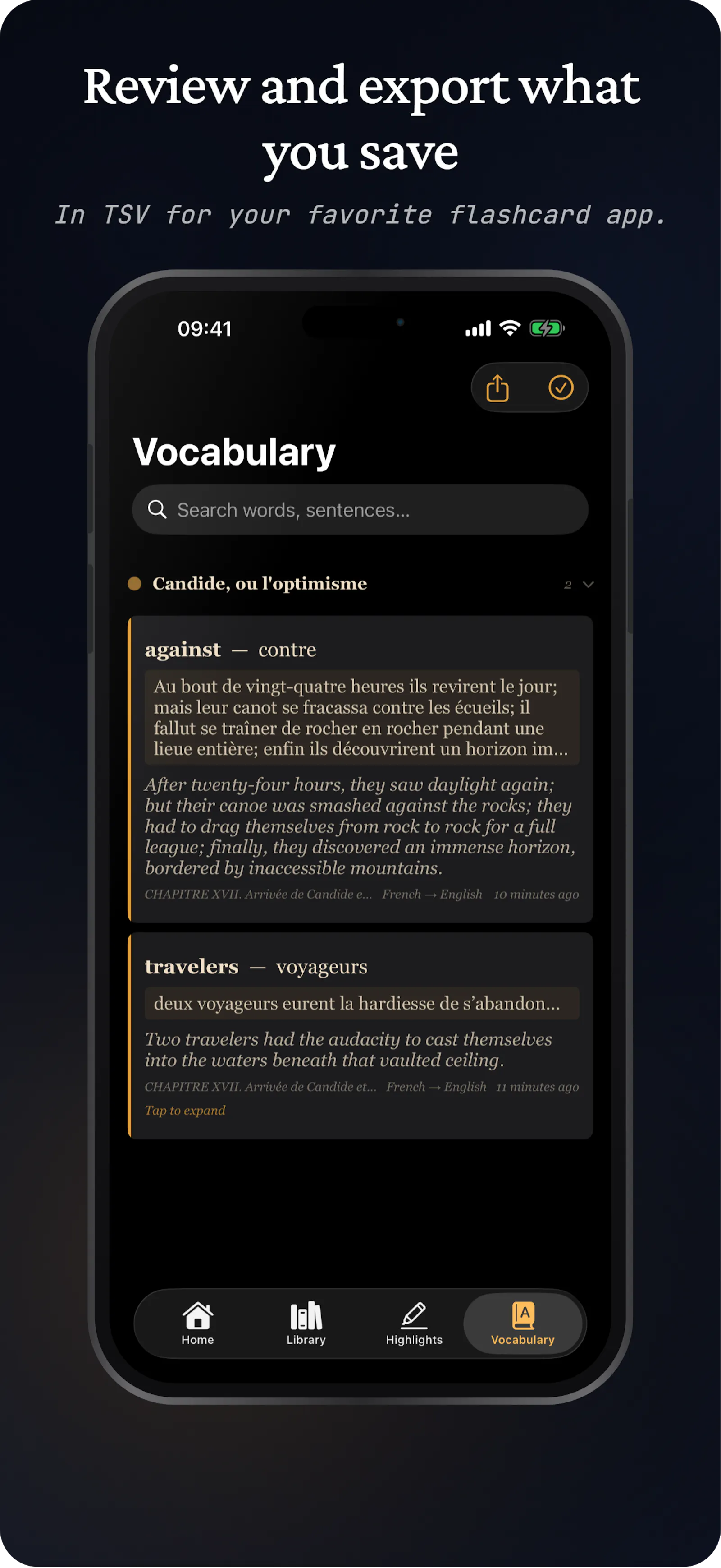 Parallèle Reader screenshot 4