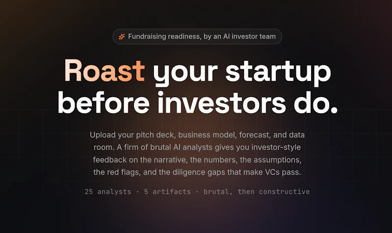 Roast My Startup screenshot 2