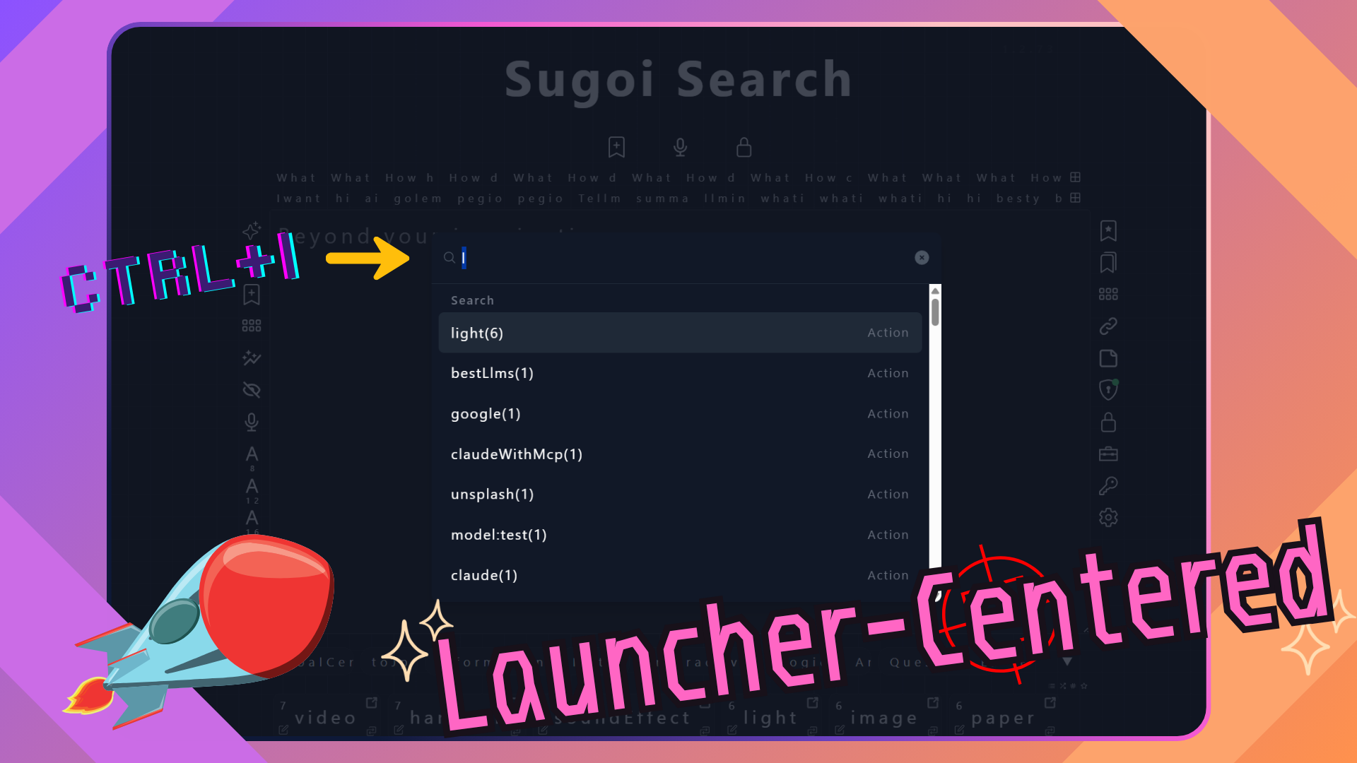 Média Recherche Sugoi - Recherche super efficace dans votre navigateur 3