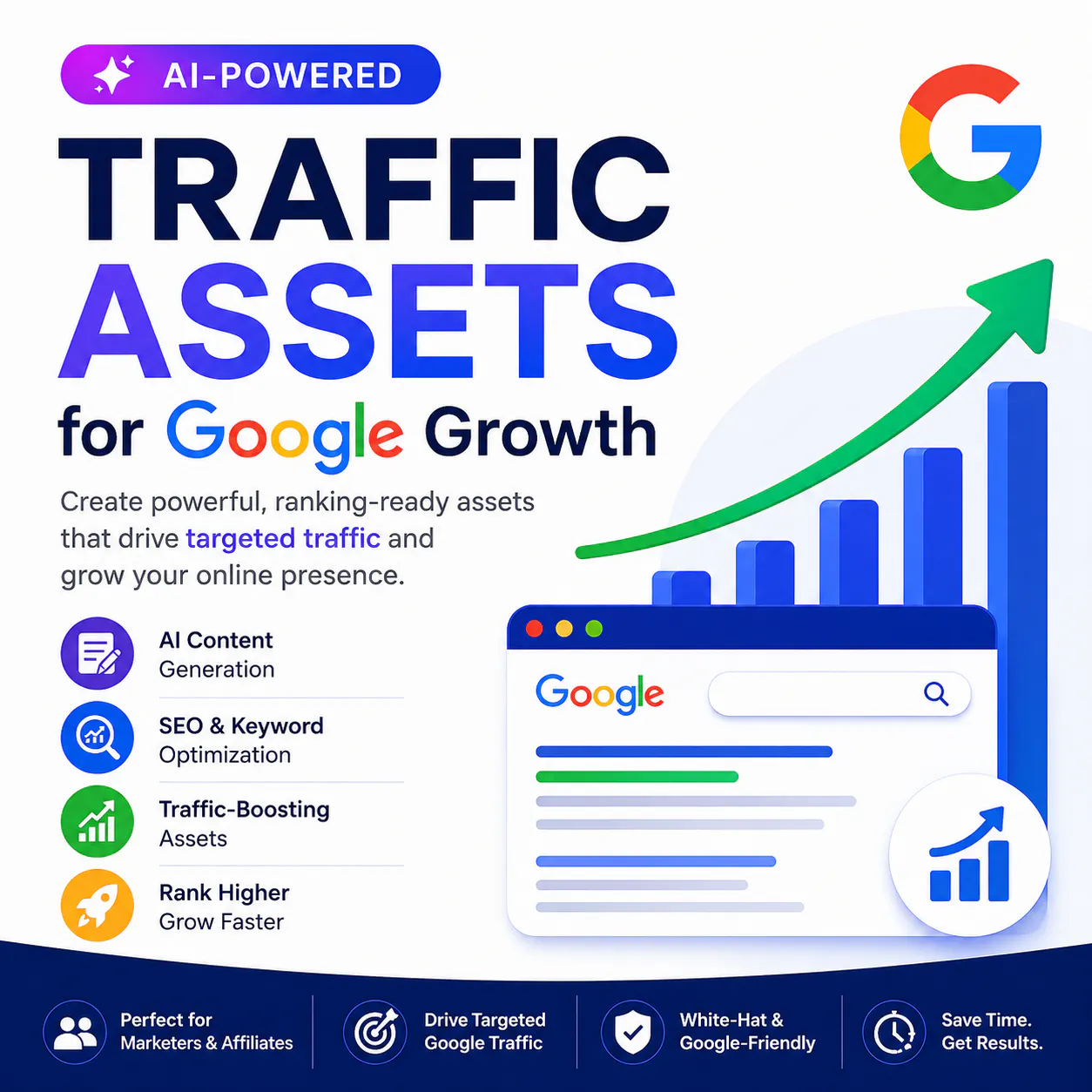 Traffic Assets for Google Growth logo