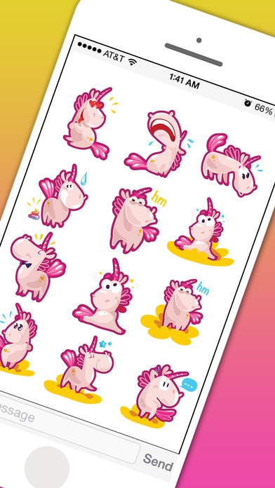 Unicorn Amazing Stickers gallery image