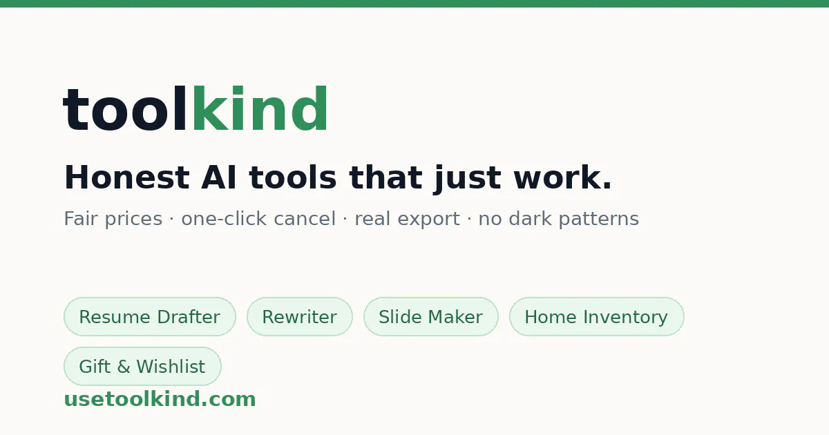 Toolkind logo