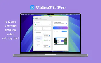 VideoFit Pro: A Quick video reframe tool gallery image