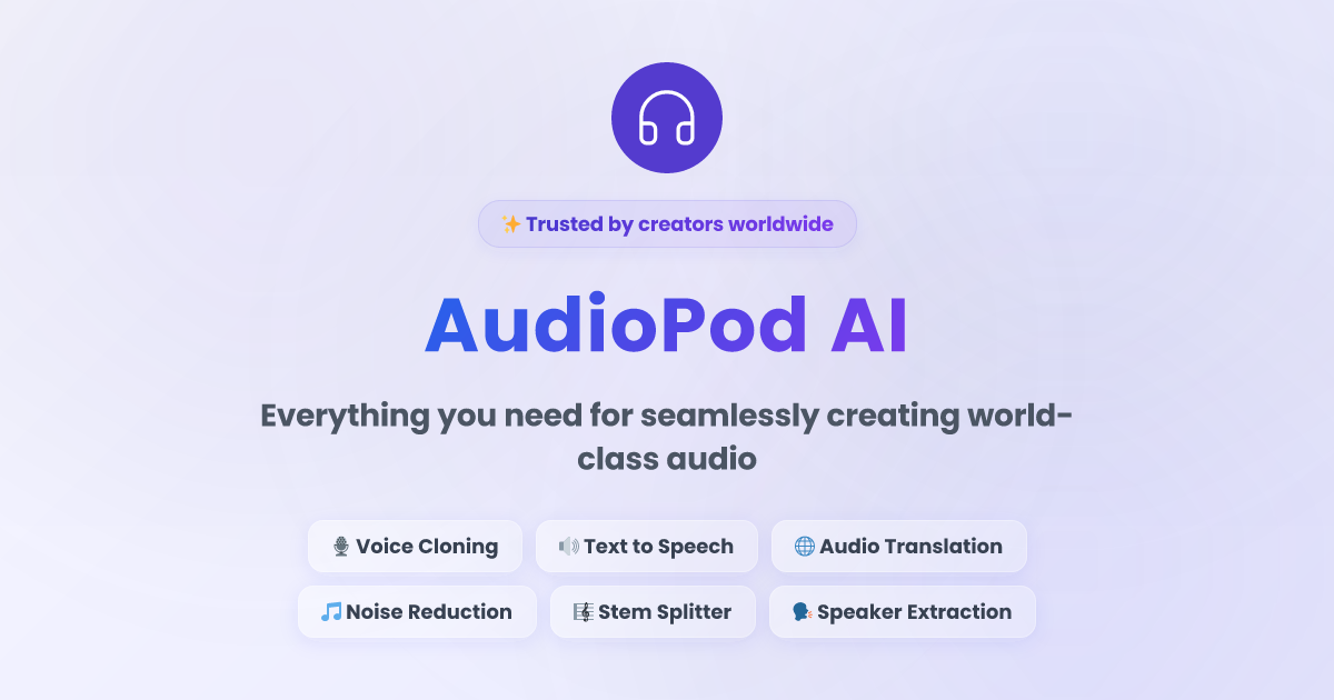 Audiopod AI media 1