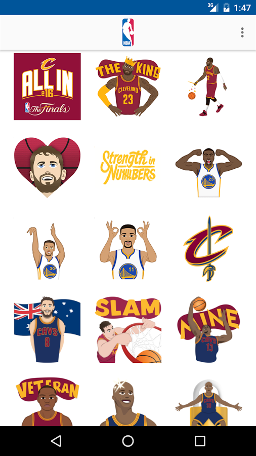 NBAmoji gallery image
