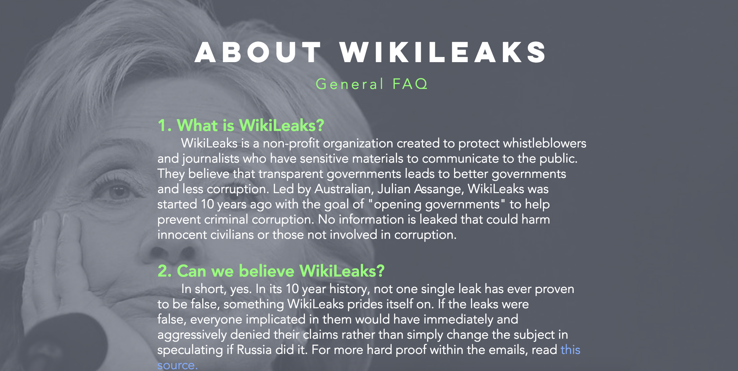 The Most Damaging Wikileaks gallery image