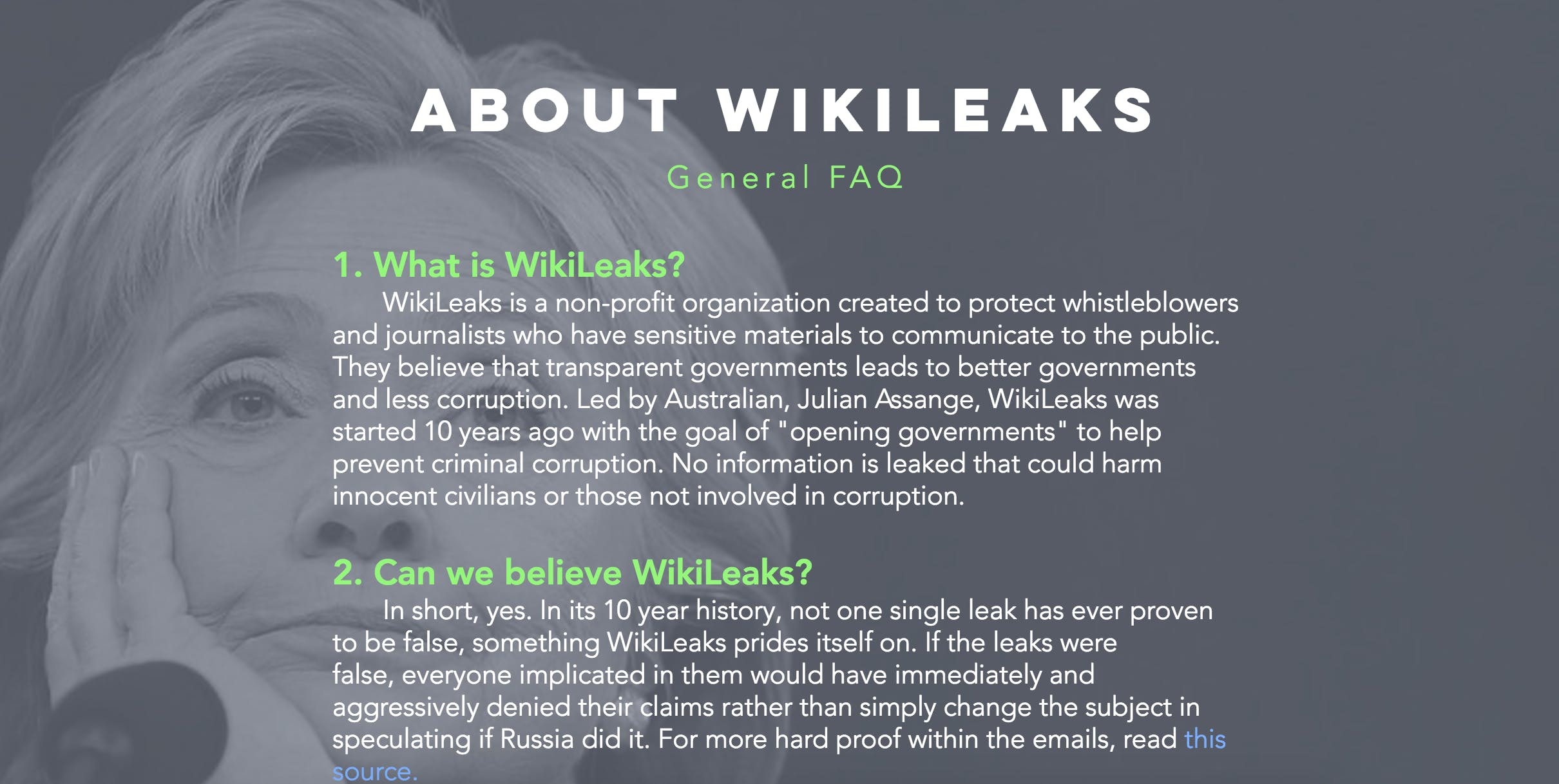 The Most Damaging Wikileaks media 1