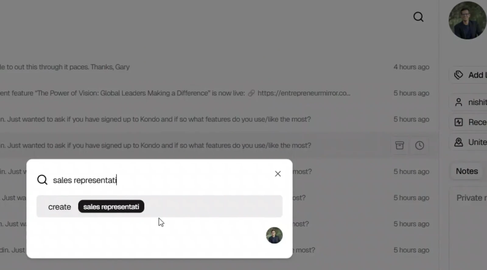 Cesar.chat - Linkedin Inbox Management screenshot 4