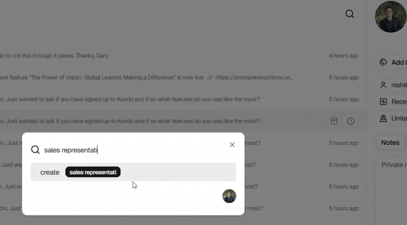 Cesar.chat - Linkedin Inbox Management screenshot 4