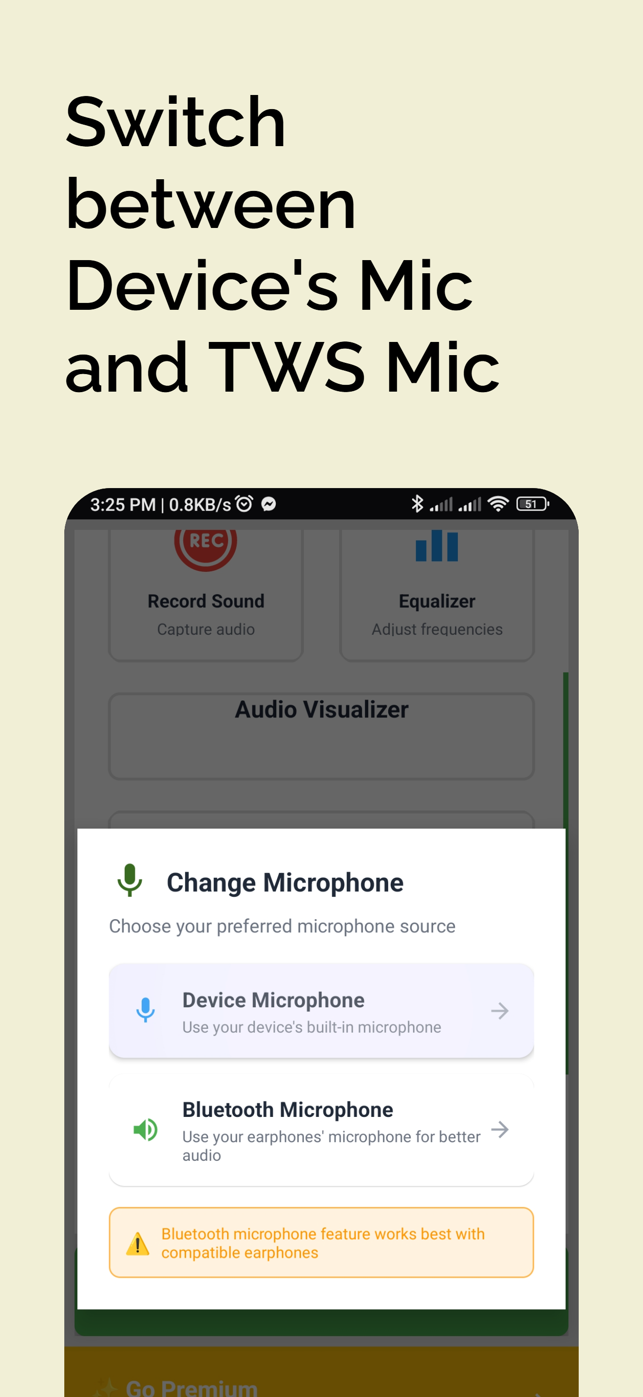 Média Mate d'oreille - Sound Booster & Recorder - Amplifier, enregistrer et améliorer le son instantanément 6