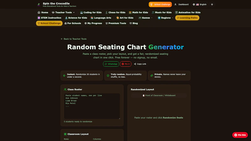 Seating Chart Suite screenshot 3