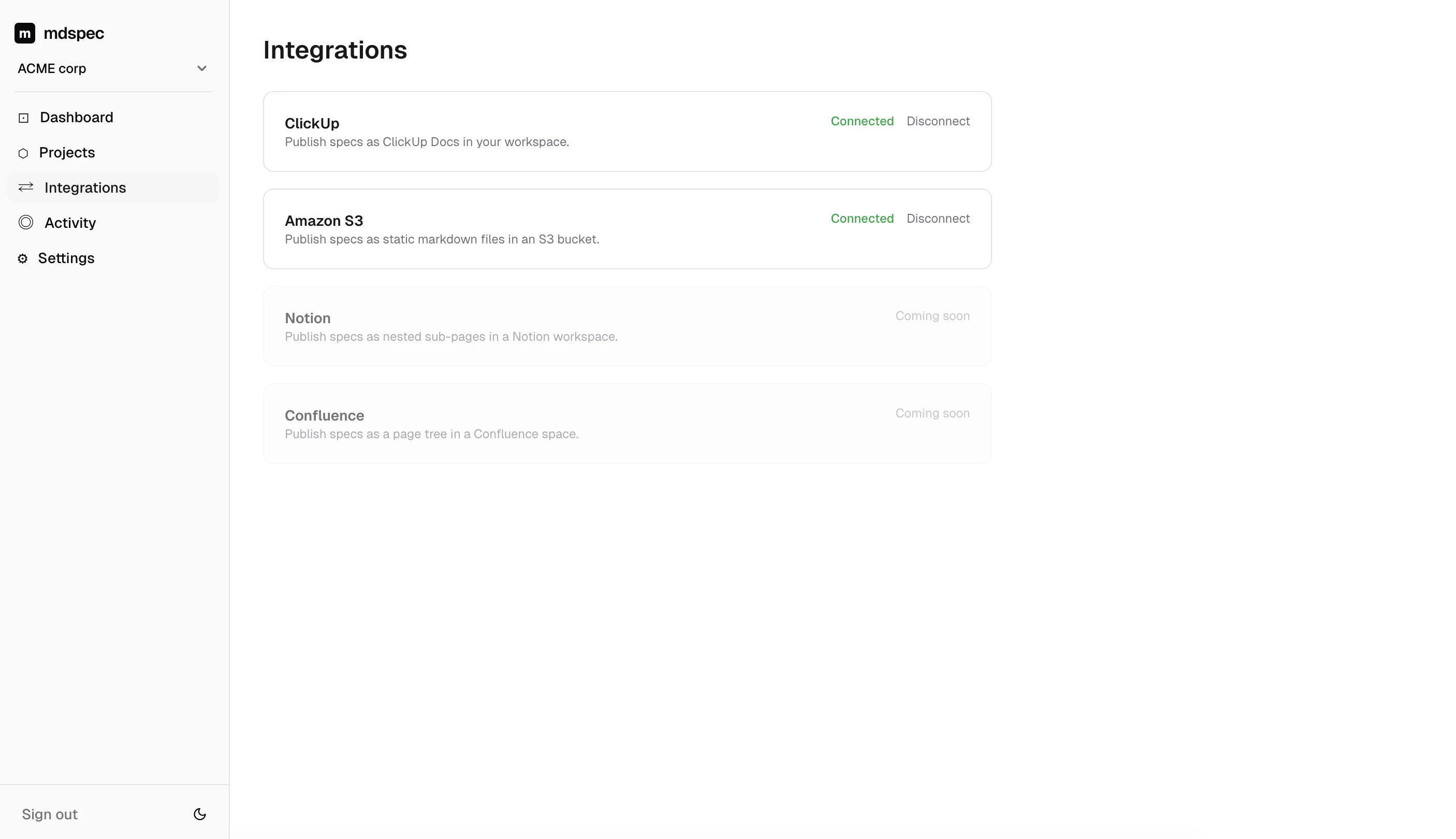 mdspec — auto sync your md files screenshot 4