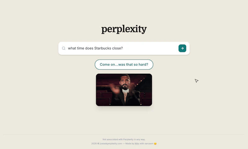 Just Ask Perplexity screenshot 5