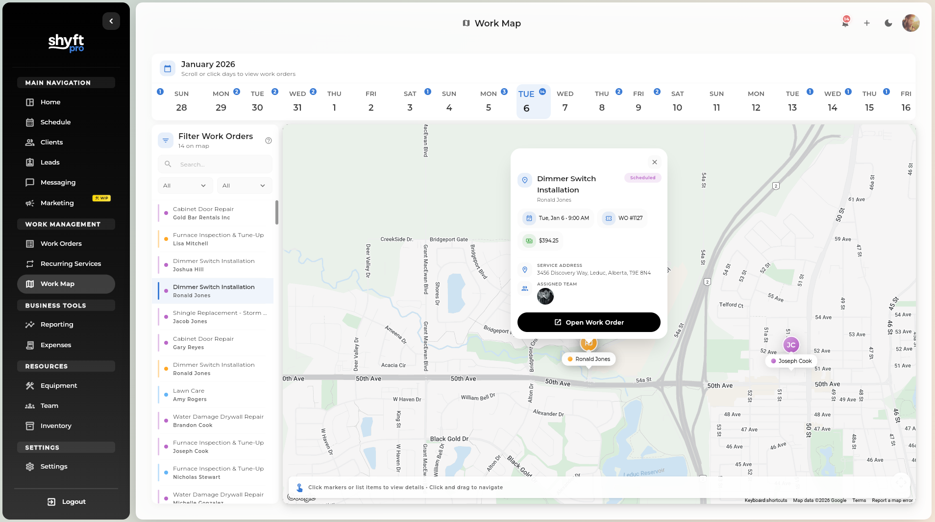 Shyft Pro - Screenshot 5 showing product features and functionality