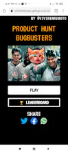 Product Hunt Bugbusters Game gallery image