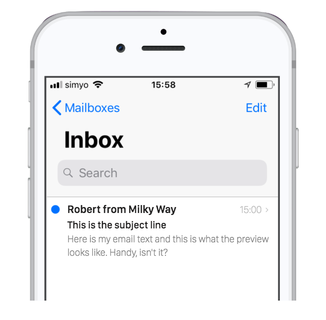 Email subject line tester gallery image