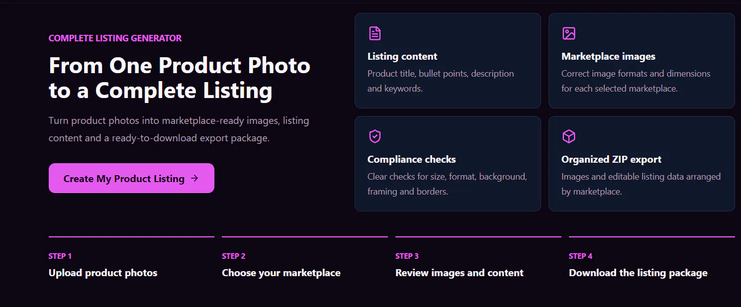 MagicBG: Product Listing Studio gallery image