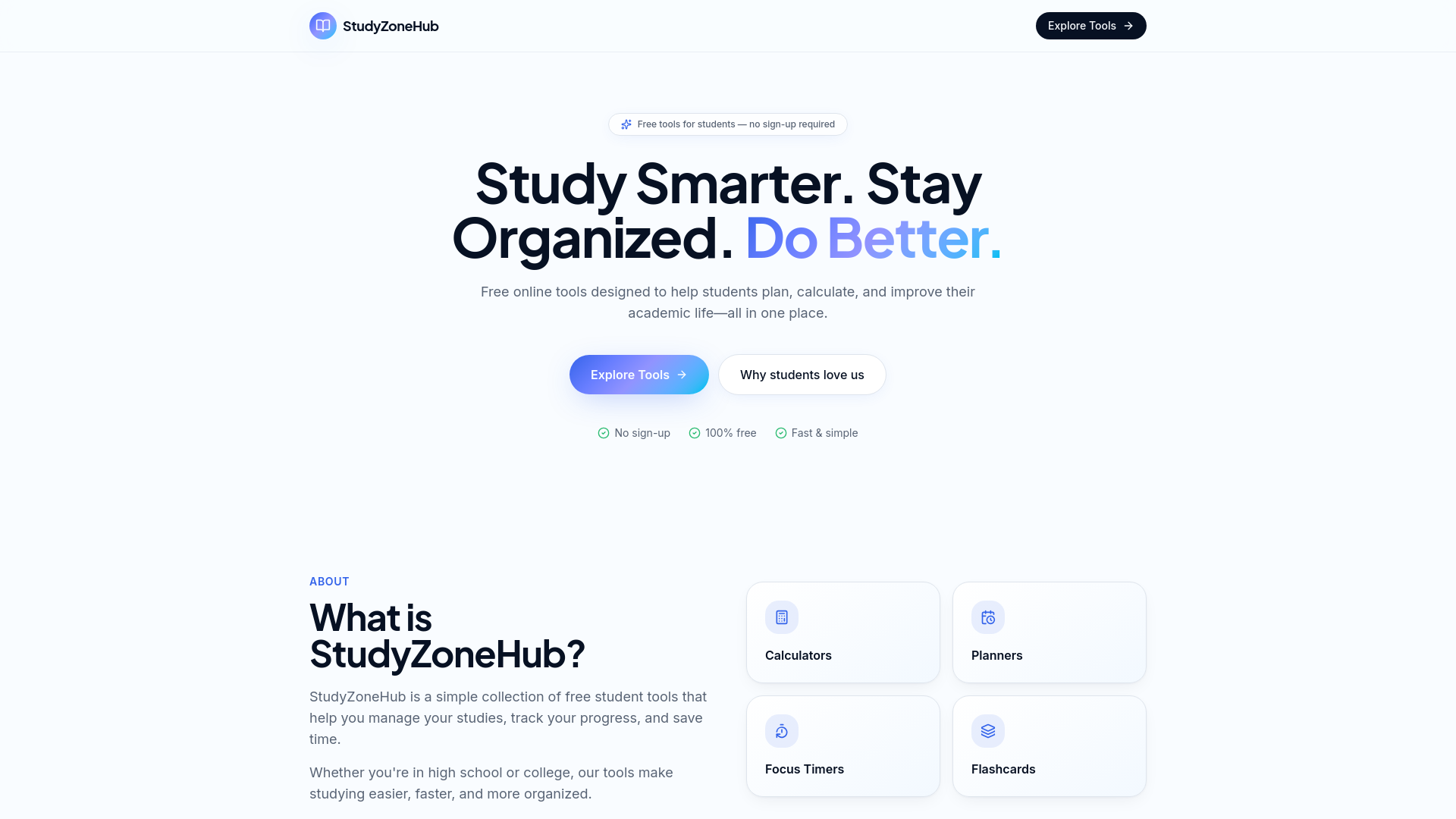 StudyZoneHub gallery image
