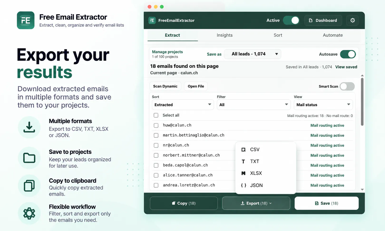 Free Email Extractor gallery image