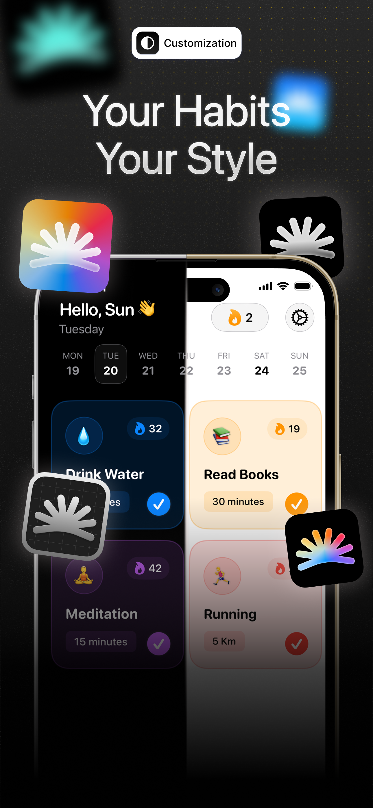Zon - Habit Tracker & Todo Manager media 10