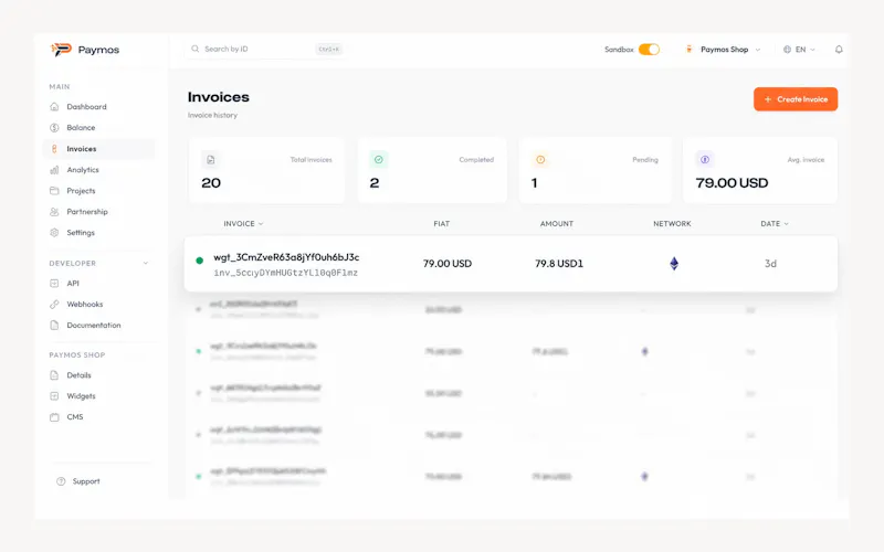 Paymos screenshot 3