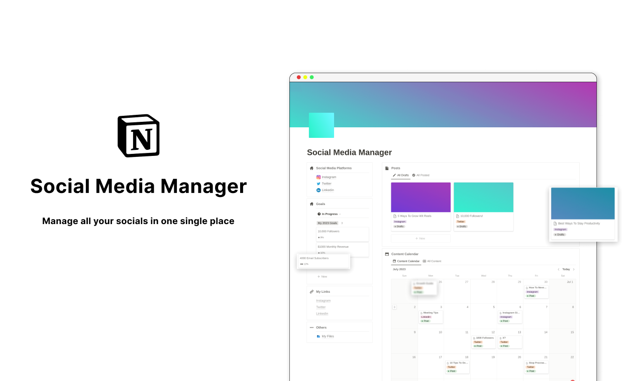 Social Media Manager gallery image