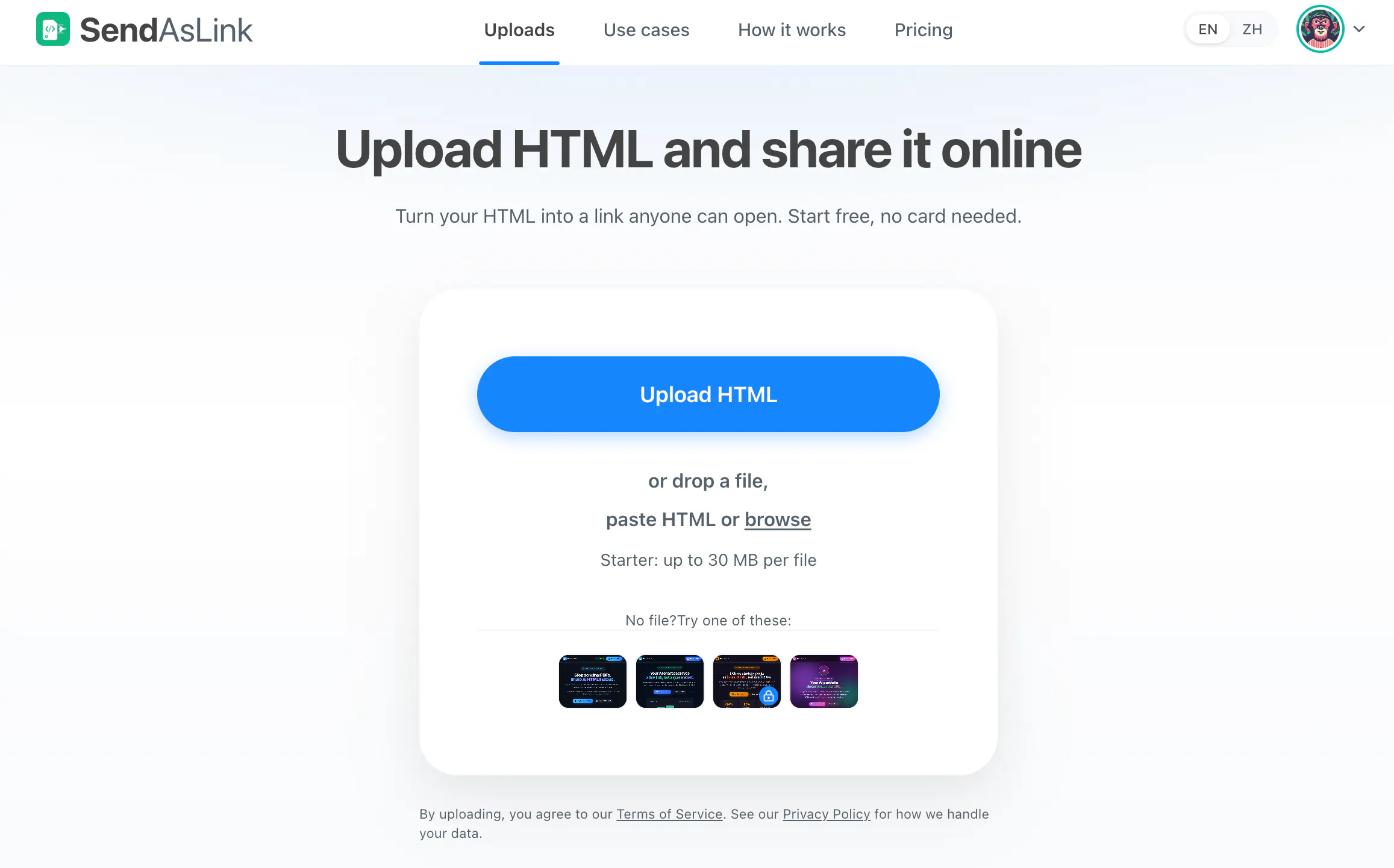 SendAsLink gallery image