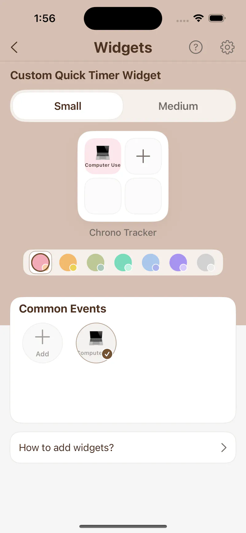 Chrono screenshot 5