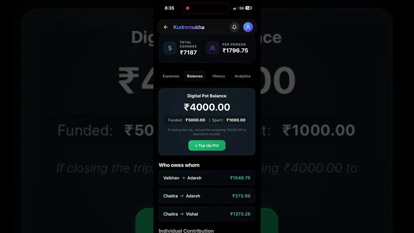 Pay Splitter screenshot 1 (video preview)