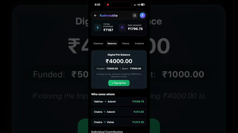 Pay Splitter screenshot 1 (video preview)