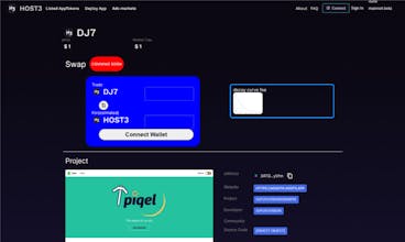 HOST3 | #1 DEX for AppFi on Solana gallery image