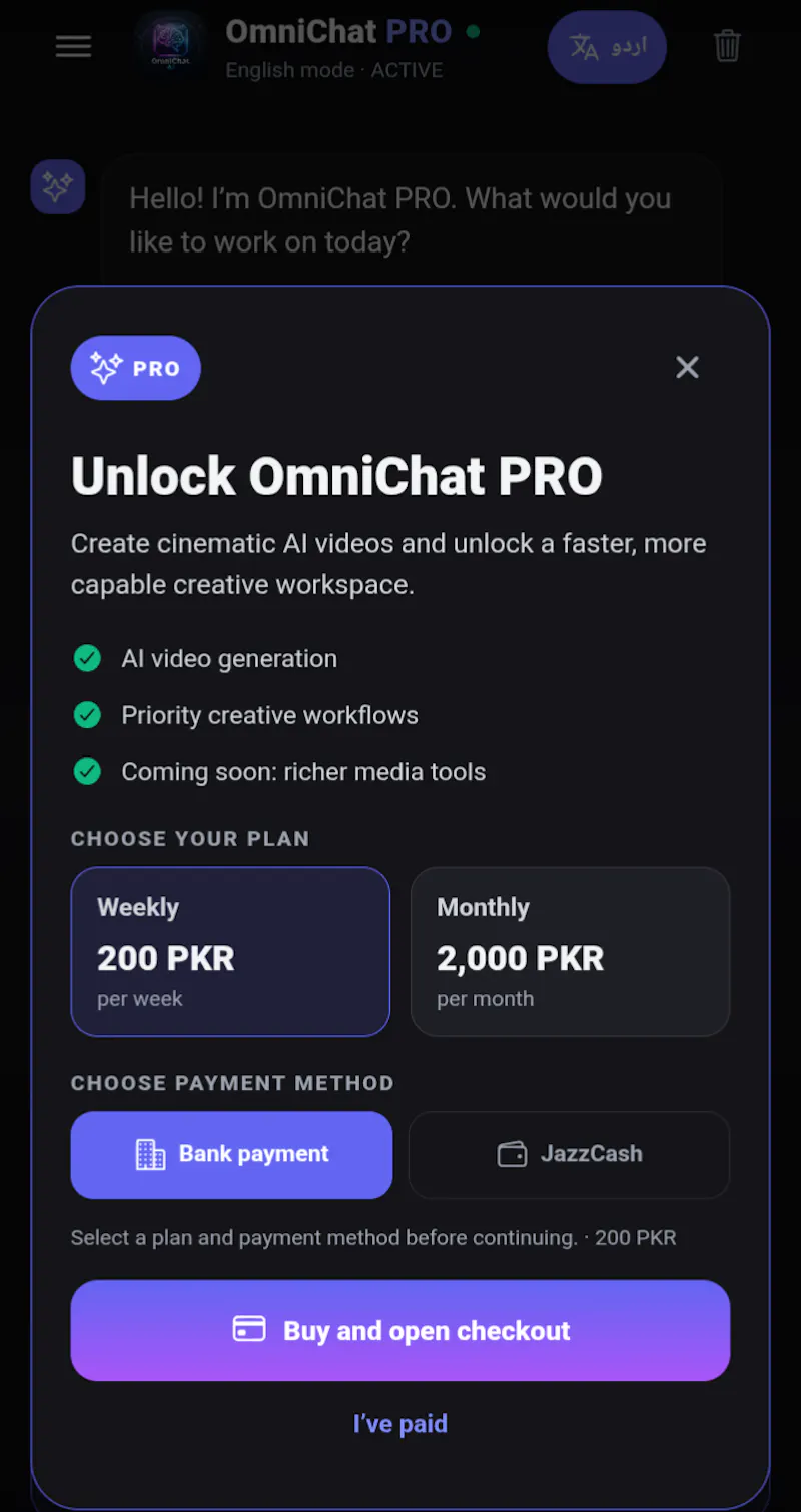 OmniChat AI PRO screenshot 4