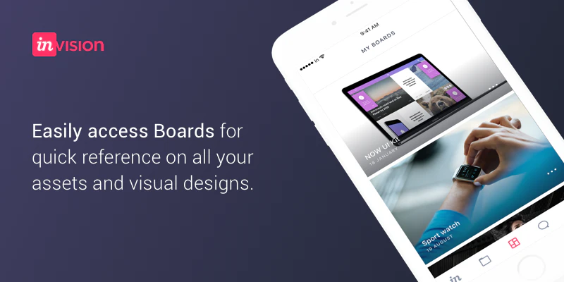 InVision 2.0 for iOS Image