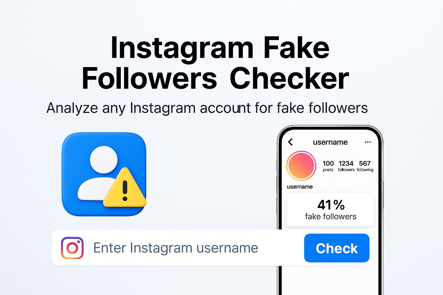 Instagram Fake Follower Checker - Erkennen Sie gefälschte Follower auf jedem Instagram -Konto Medien 2